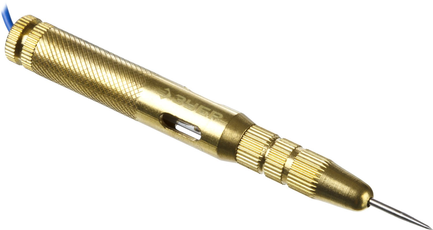 ЗУБР 6 - 24 В, электрический пробник для автопроводки (25740)