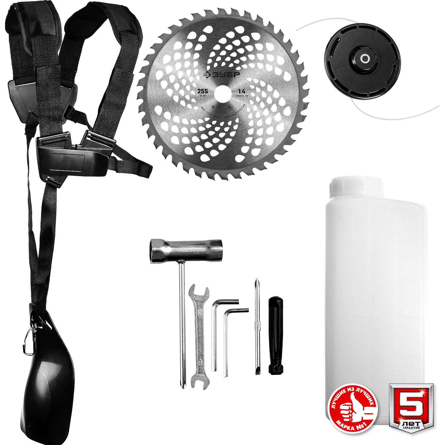 ЗУБР 2.5 кВт, бензиновый триммер (КРБ-2500)