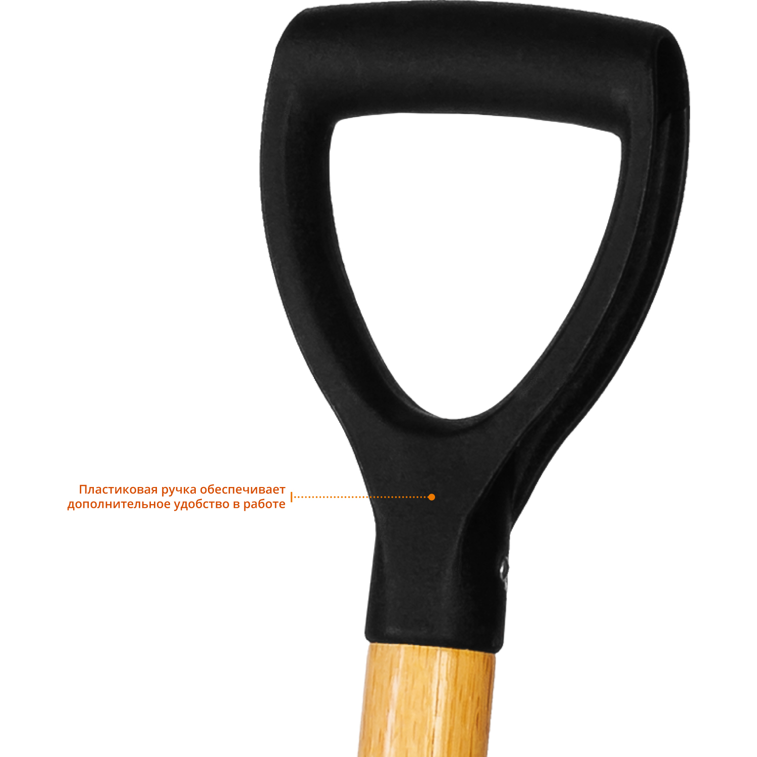 GRINDA 280 x 180 x 1200 мм, антикор. покрытие, деревянный черенок высш. сорт, с пластиковой рукояткой, вилы садовые, PROLine (39727)