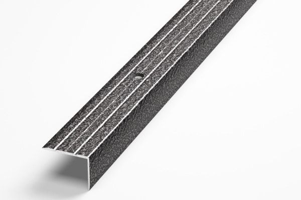 Порог алюминиевый  ПУ-03 24x18x1350 мм, антик серебро