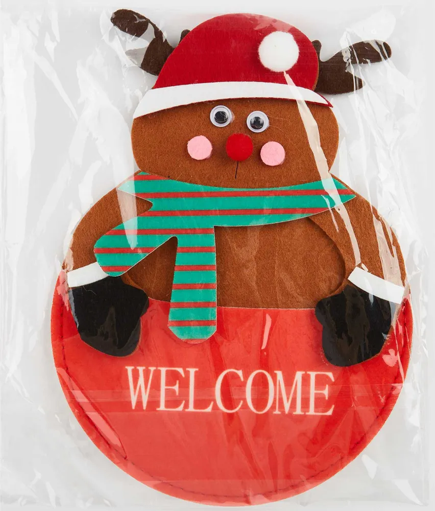 Кармашек фетровый для столовых приборов " WELCOME"