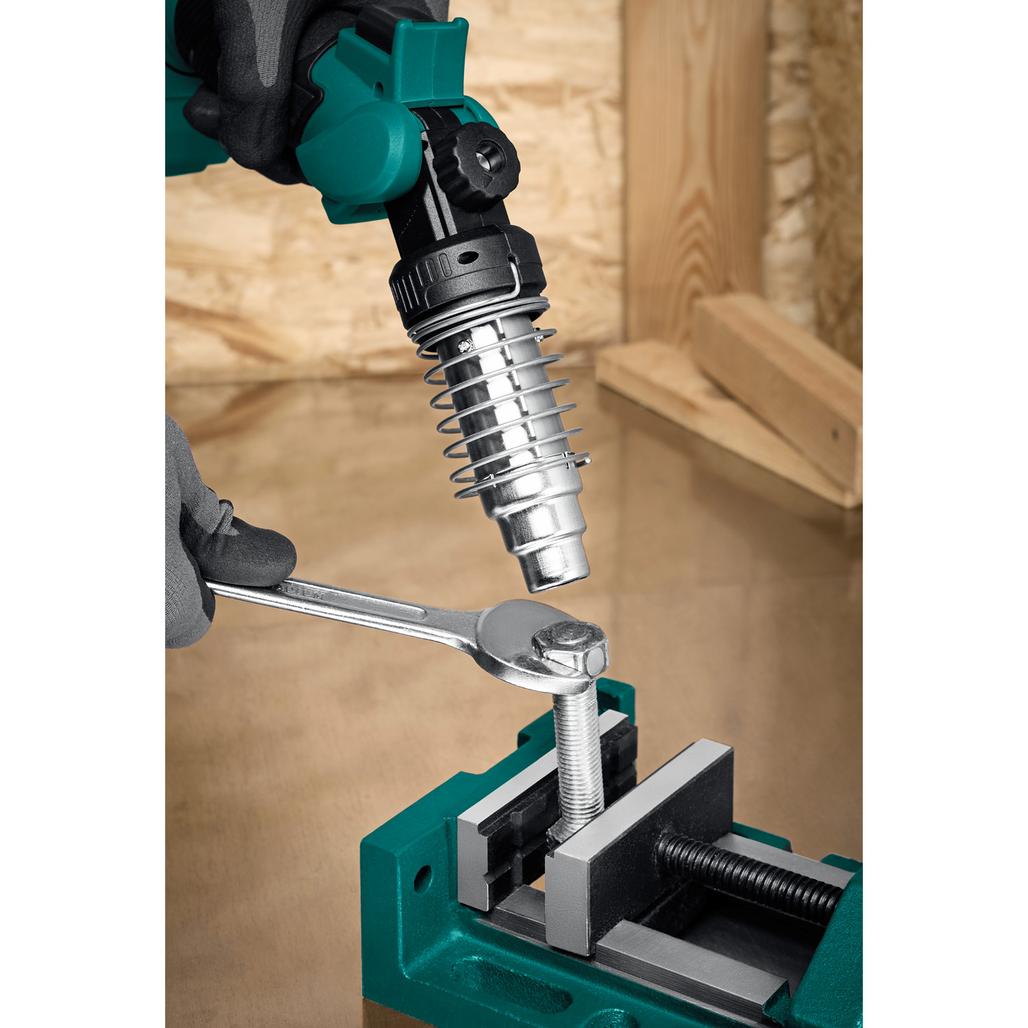 KRAFTOOL KHG-500, 500°C, Газовый термофен (55528)