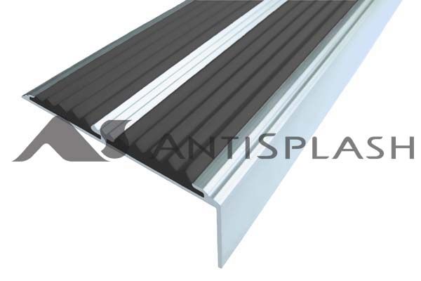 Алюминиевый угол-порог АУ-68, 2000 мм, черный