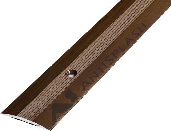 Порог алюминиевый  ПС-03-2 28x3,4x2700 мм, венге