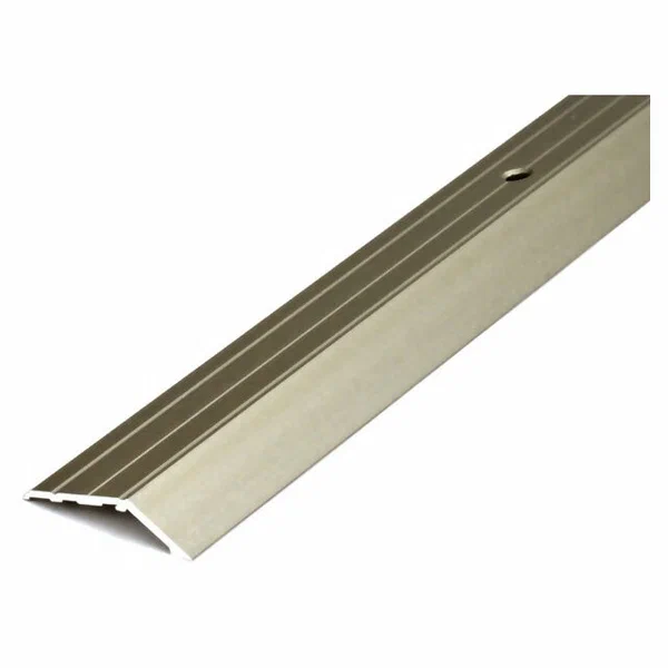 Порог алюминиевый  разноуровневый C-2 32x8 x1350 мм, Бронза РЕ