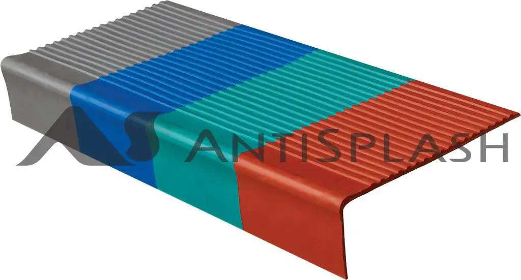 Резиновая накладная средняя (эконом) 750х330х100, зеленая