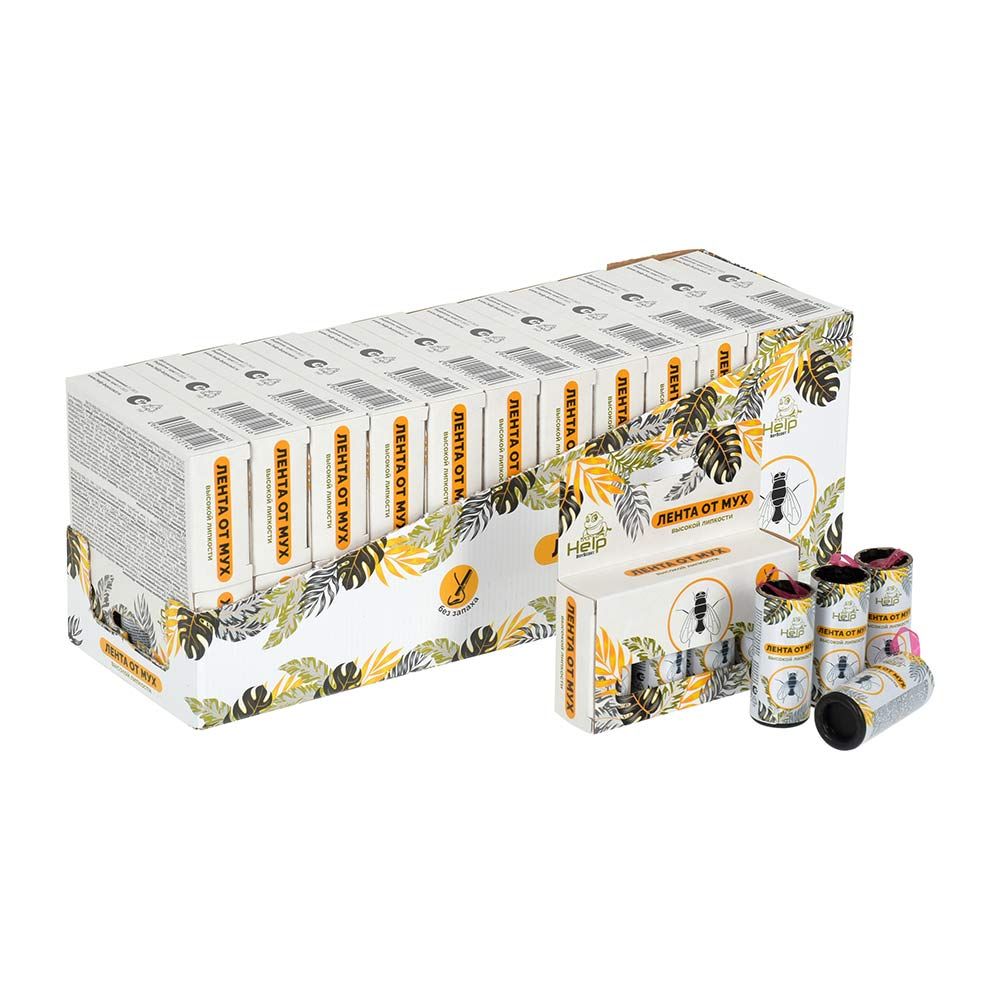 Липкая лента от МУХ, 4 шт.