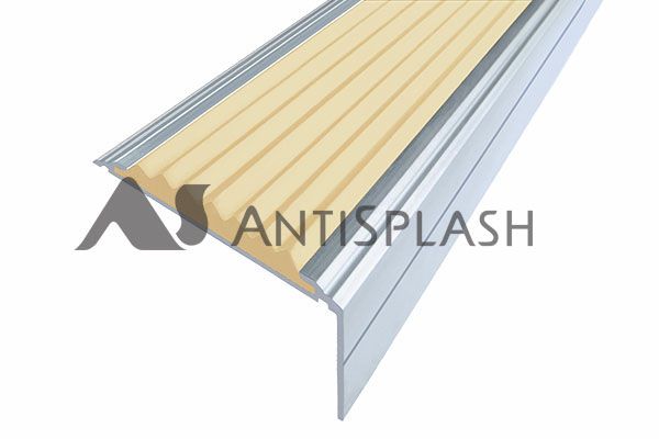 Алюминиевый угол-порог АУ-50 премиум, 50x20x1000мм бежевый