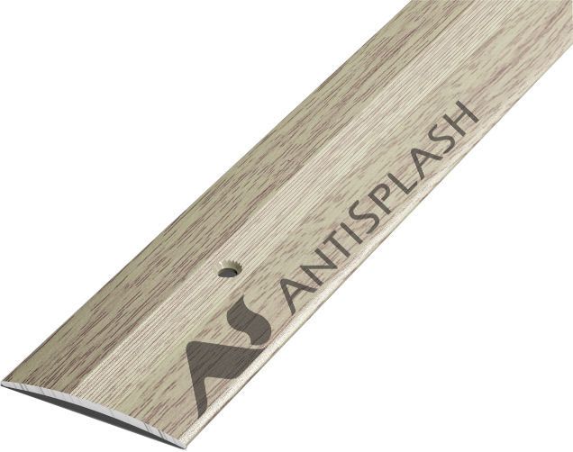 Порог алюминиевый  ПС-03 37x3,3x900 мм, дуб беленый