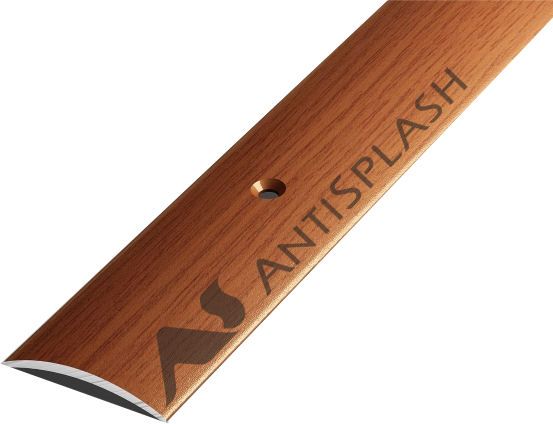 Порог алюминиевый  ПС-04 44,5x4,5x1350 мм, вишня