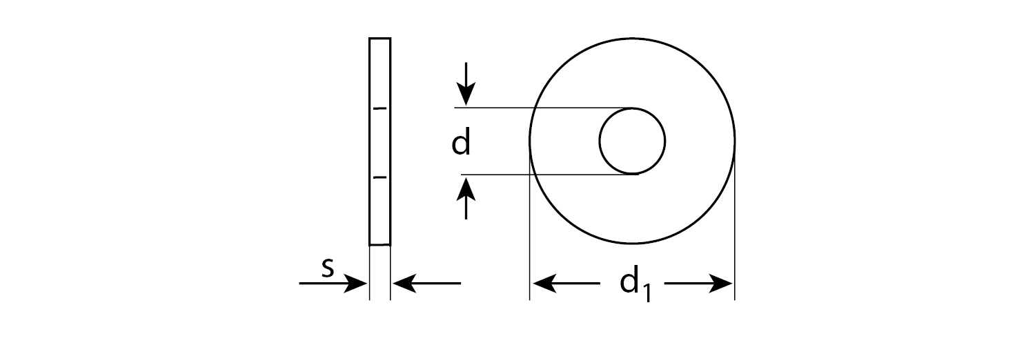 ЗУБР DIN 9021, 12 мм, цинк, 5 кг, кузовная шайба (303820-12)