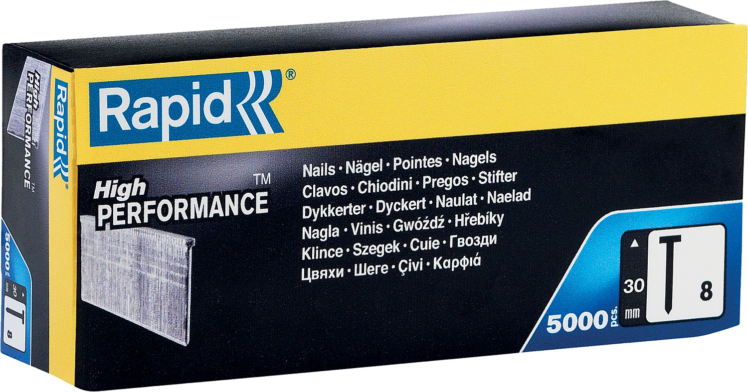 RAPID тип 300, 30 мм, 5000 шт, закаленные супертвердые гвозди (40014273)