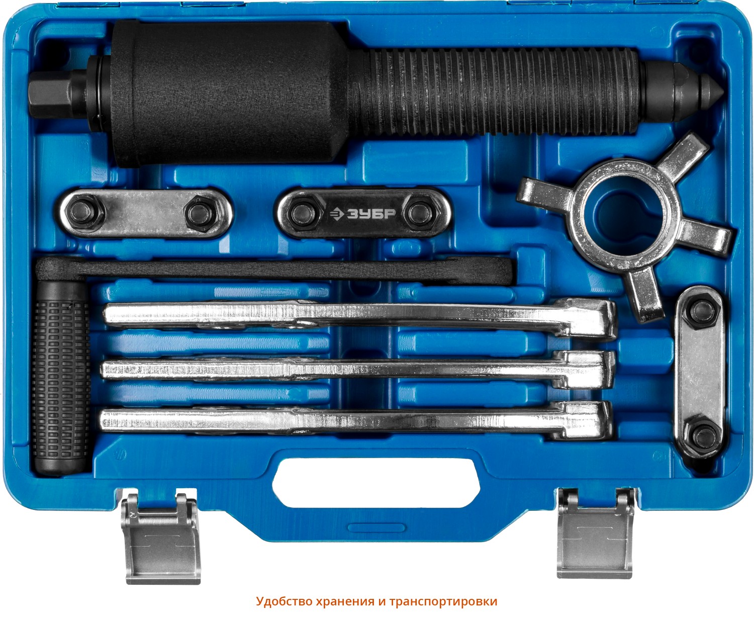 ЗУБР 10 т, универсальный редукторный съемник, Профессионал (43301-10)