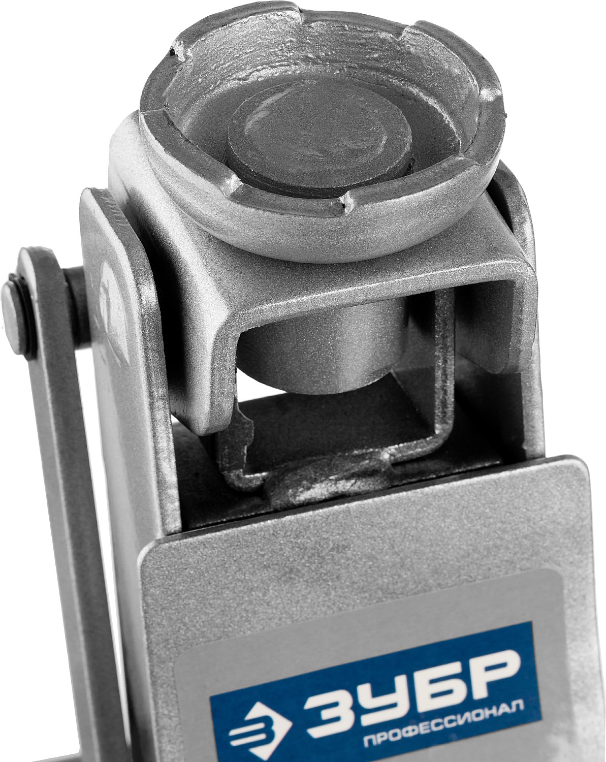 ЗУБР Т-65, 2.5 т, 90 - 360 мм, подкатной домкрат с низким подхватом и поворотной ручкой в кейсе, Профессионал (43057-2.5-K)