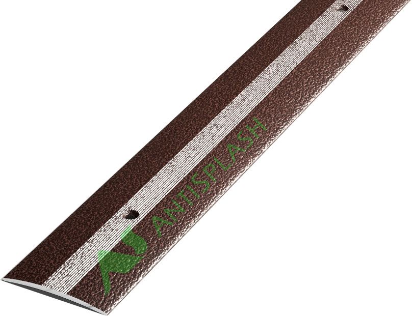 Порог алюминиевый  ПС-03 37x3,3x1800 мм, антик медь