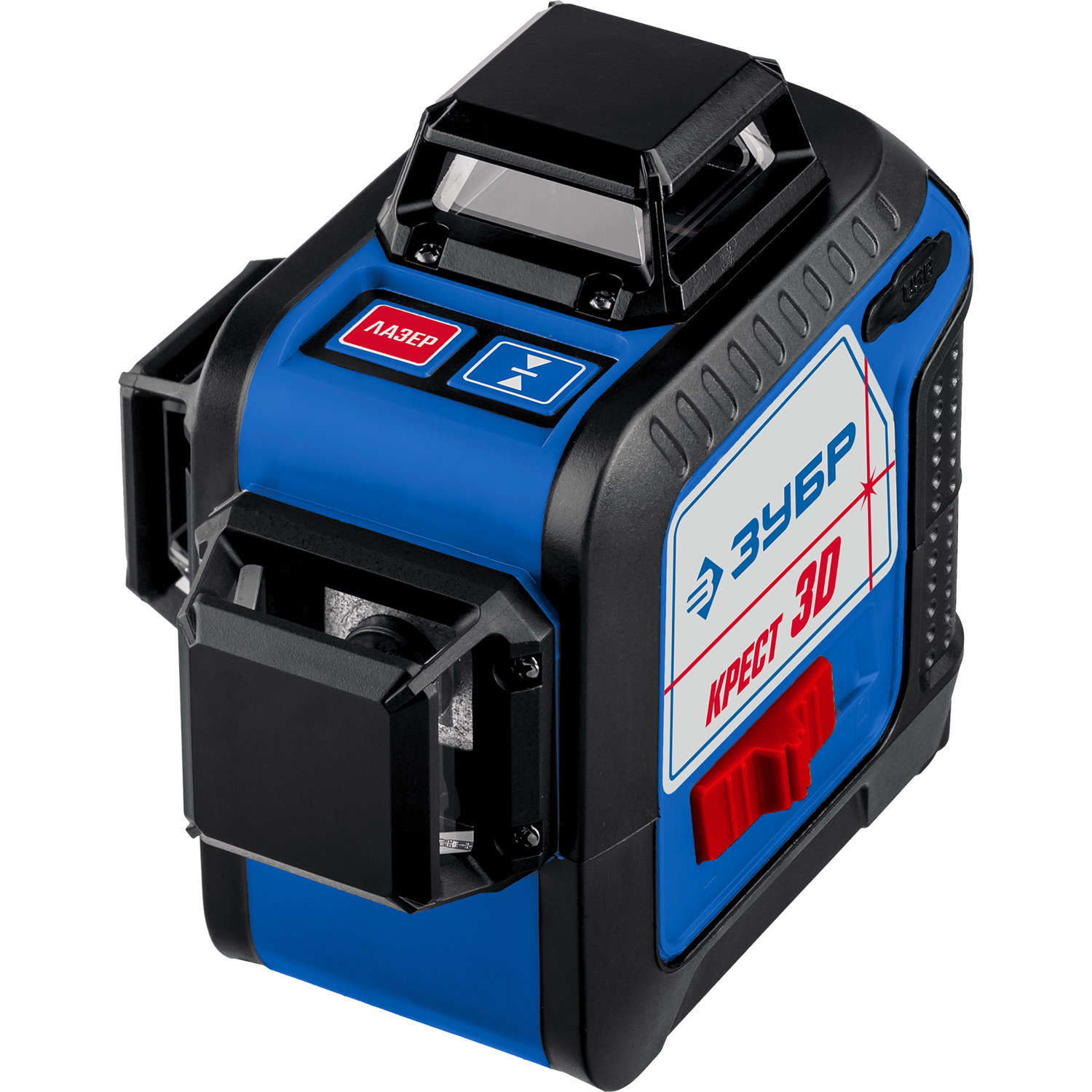 ЗУБР КРЕСТ 3D, 20 - 70 м, лазерный нивелир, Профессионал (34908)