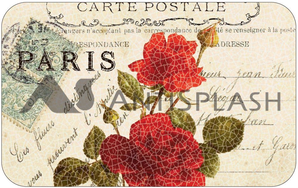 Салфетка сервировочная ПВХ 26х41 см открытка