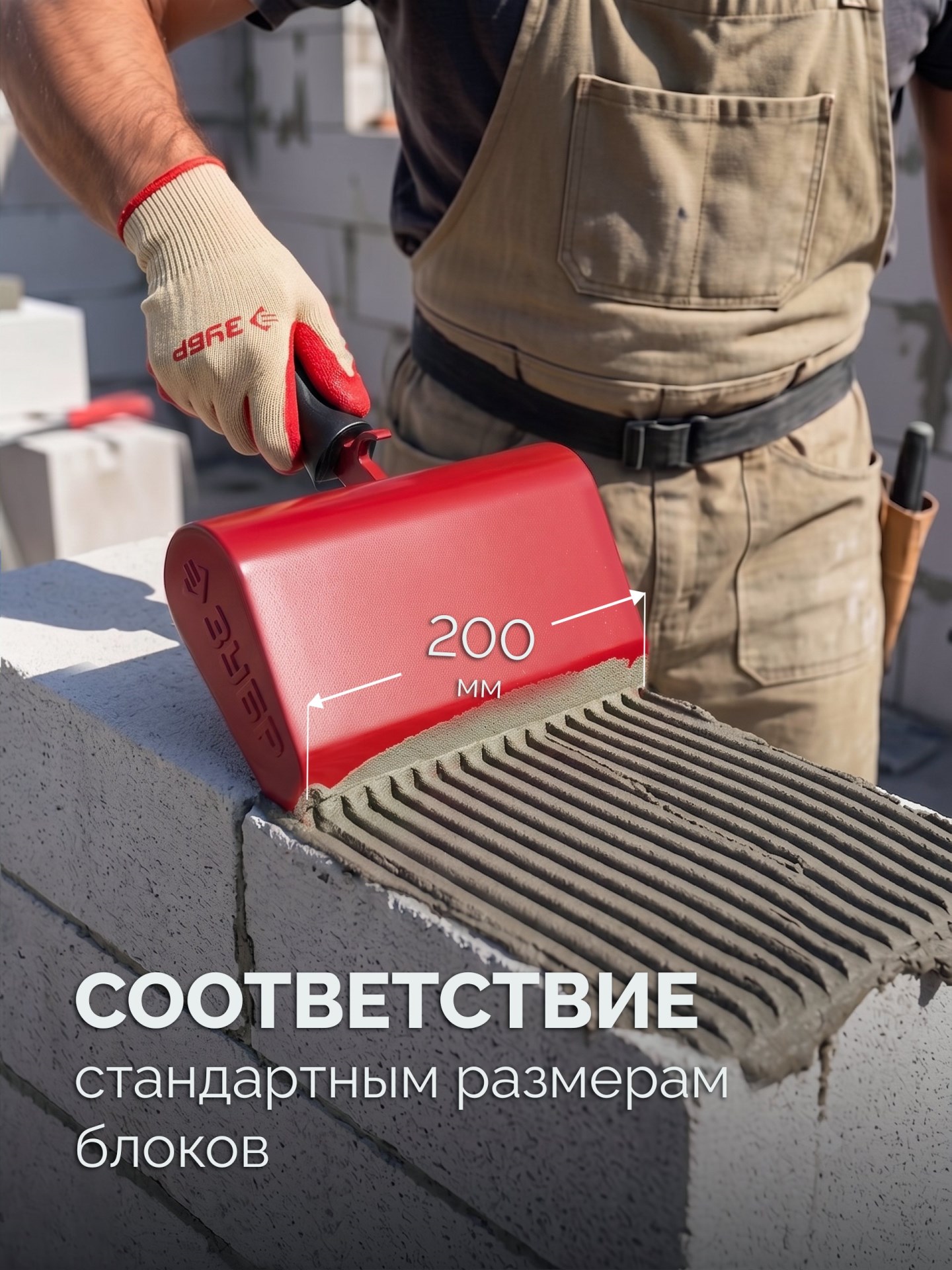 ЗУБР 200 мм, строительная кельма-ковш (08242-20)