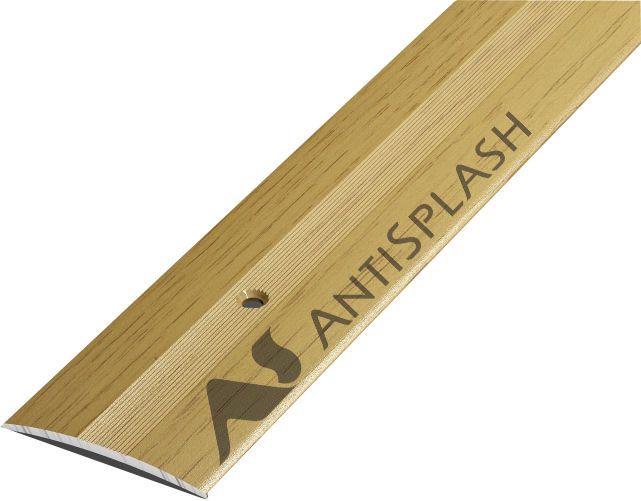 Порог алюминиевый  ПС-03 37x3,3x1350 мм, клен