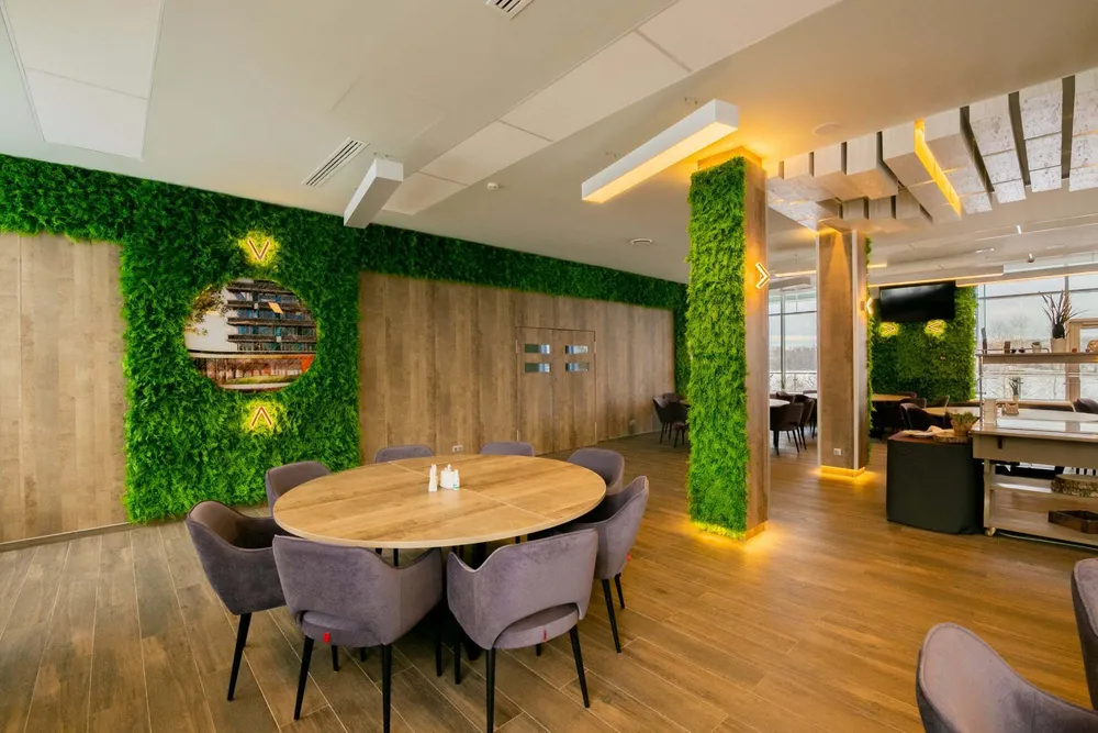 Искусственная изгородь "Эвкалипт" 308, 40х60 см ( Темно-зеленый)