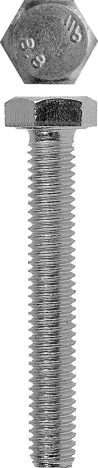 ЗУБР DIN 933, кл. пр. 5.8, M12 х 20 мм, цинк, 5 шт, болт (4-303076-12-020)