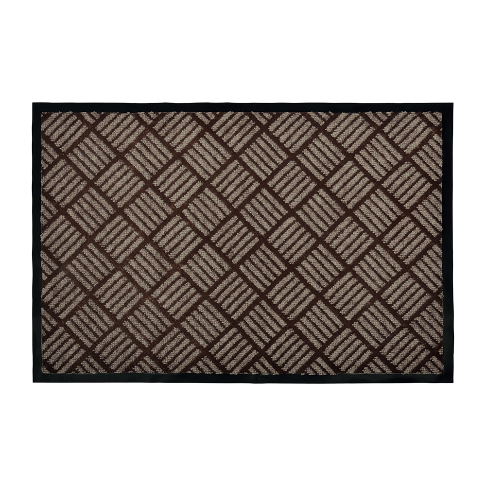 Коврик влаговпитывающий "Hall" 60x90см, бежево-коричневый