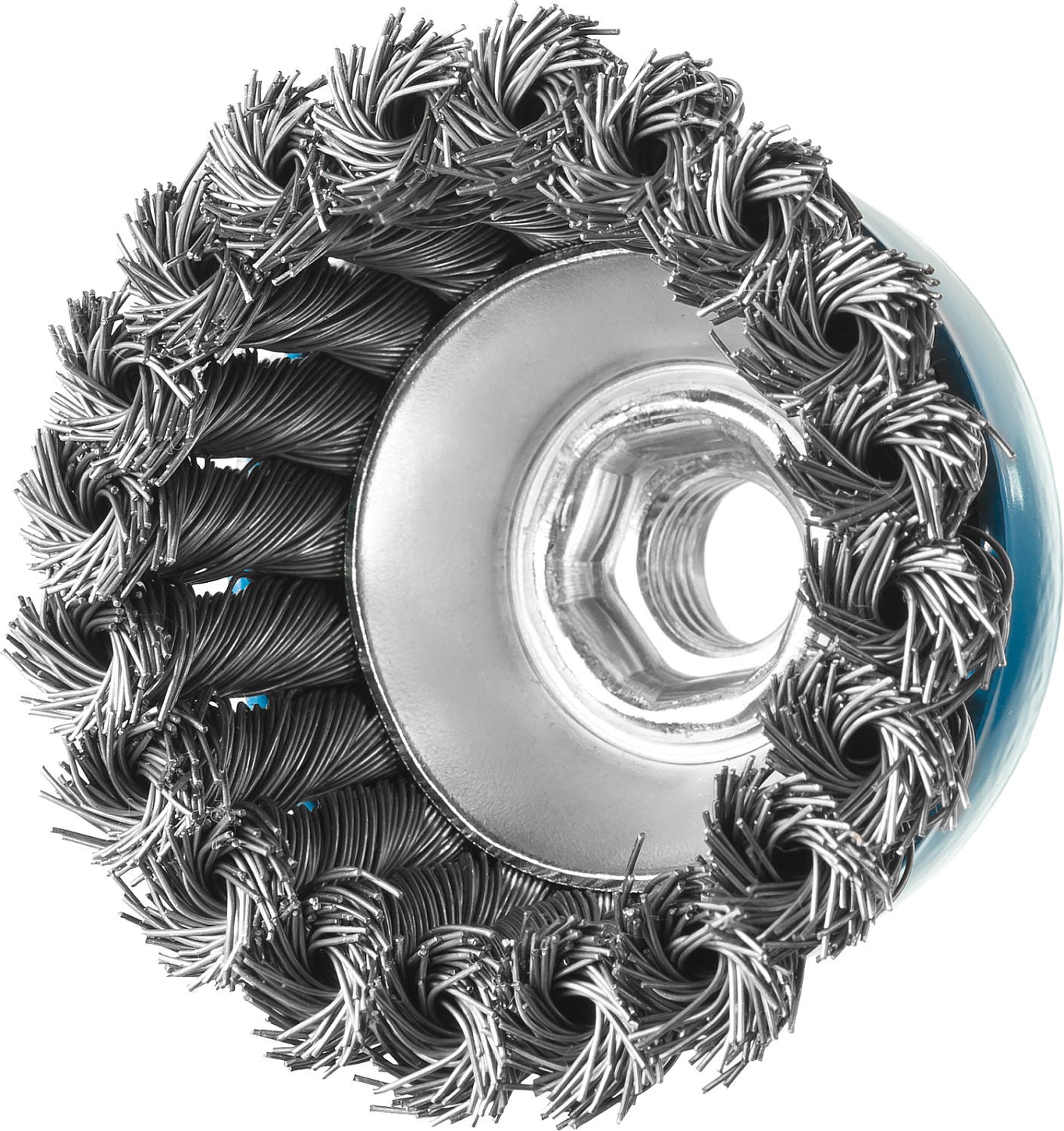 ЗУБР 80 мм, стальная проволока 0.5 мм, чашечная щетка-крацовка для УШМ, Профессионал (35275-080)