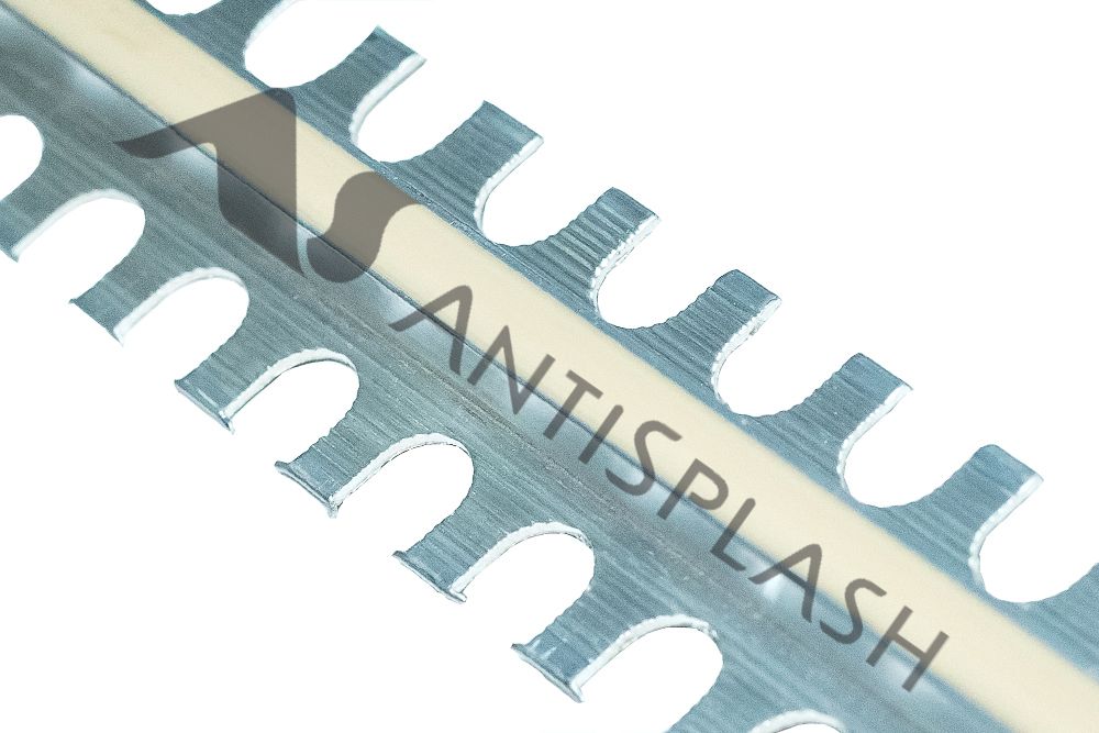 Профиль «Евроступень» T 7x10x2500 мм бежевый