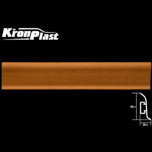 Плинтус «KronPlast Standart», 2,5 м, Бук светлый 224