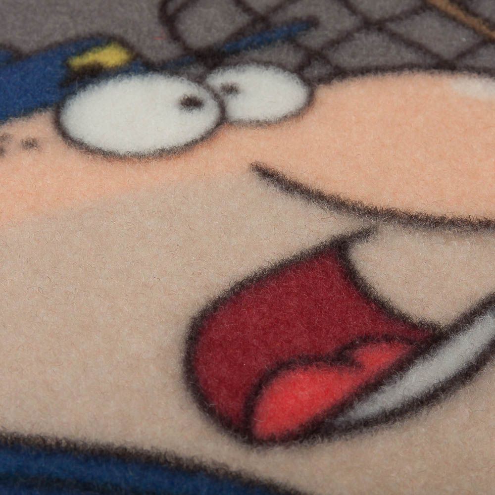 Коврик велюровый 45х75 см Злая собака