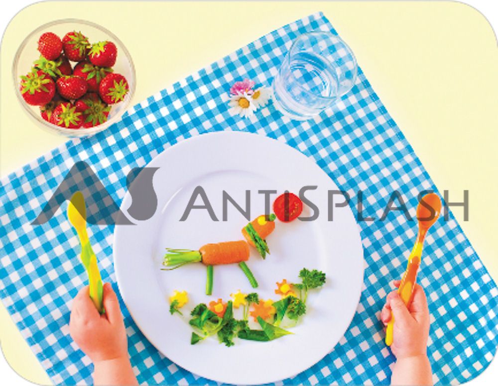 Салфетка сервировочная ПВХ 26х33,5 см тарелка