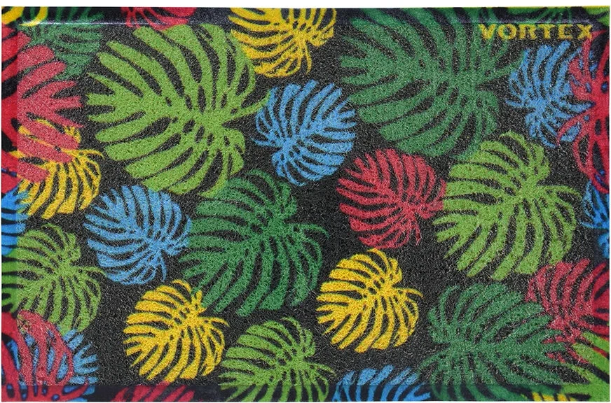 Коврик придверный, пористый 40*60 "Папоротник"