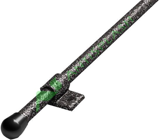 Ковродержатель КД-01, 1350 мм, антик серебро