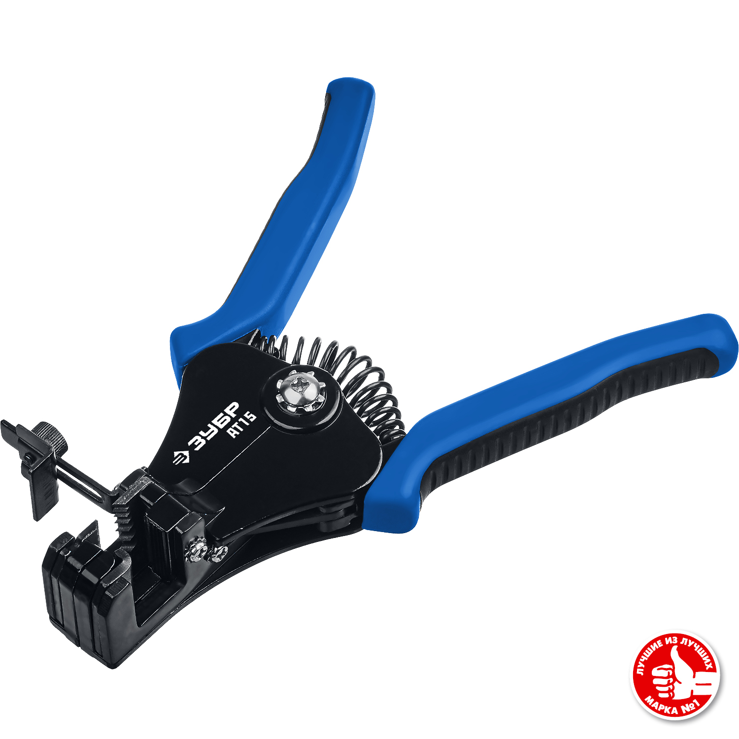 ЗУБР АT-15, 0.5 - 6 мм2, полуавтоматический стриппер, Профессионал (22685)