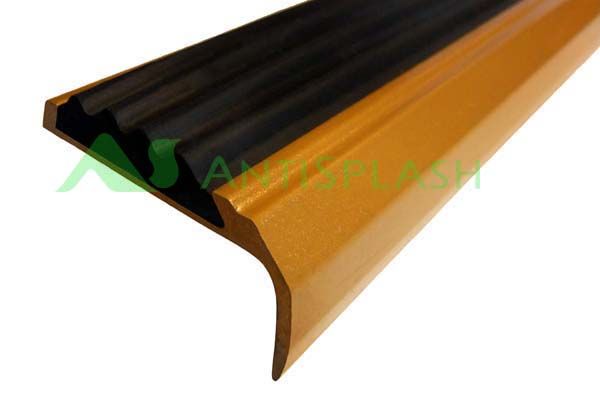 Алюминиевый угол-порог АУ-42, 42x23x2000 мм, золото