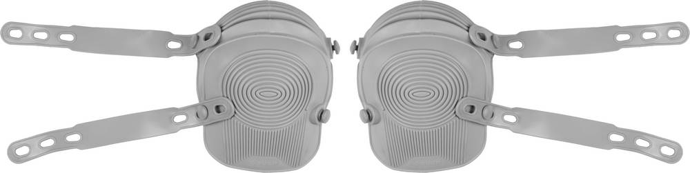 ЗУБР ФОРТ влагостойкие с цельнолитой резиновой чашкой, противоскользящая поверхность, наколенники защитные ПРОФЕССИОНАЛ (11520)