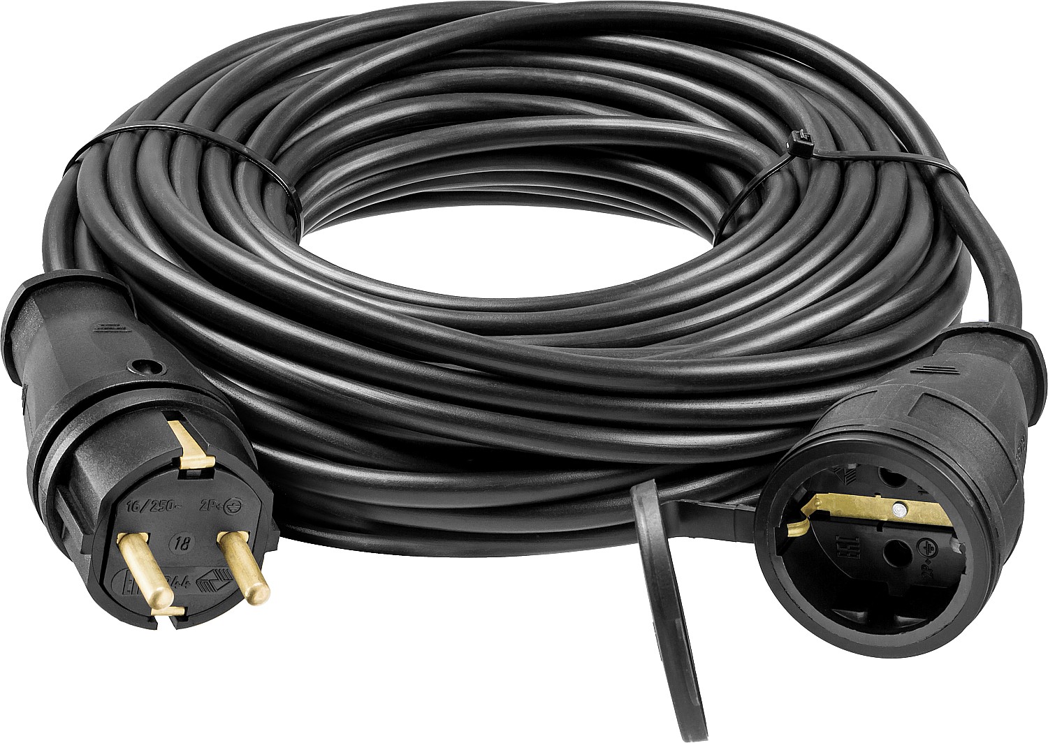 STAYER RC-315, КГ, 3 x 1.5 мм2, 20 м, 3700 Вт, IP44, силовой удлинитель-шнур (55026-20)