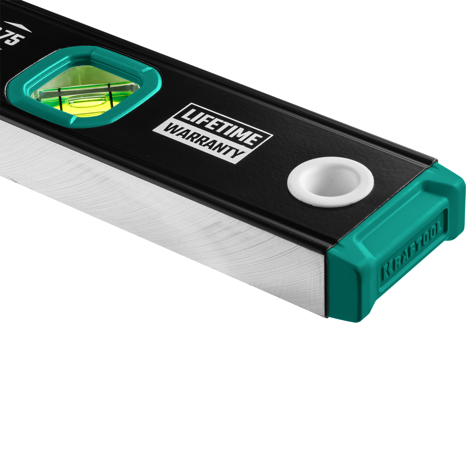 KRAFTOOL 400 мм, усиленный профиль, с зеркальным глазком, магнитный уровень (34785-40)