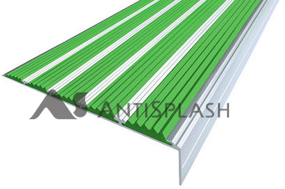 Алюминиевый угол-порог АУ-160, 1330 мм, зеленый