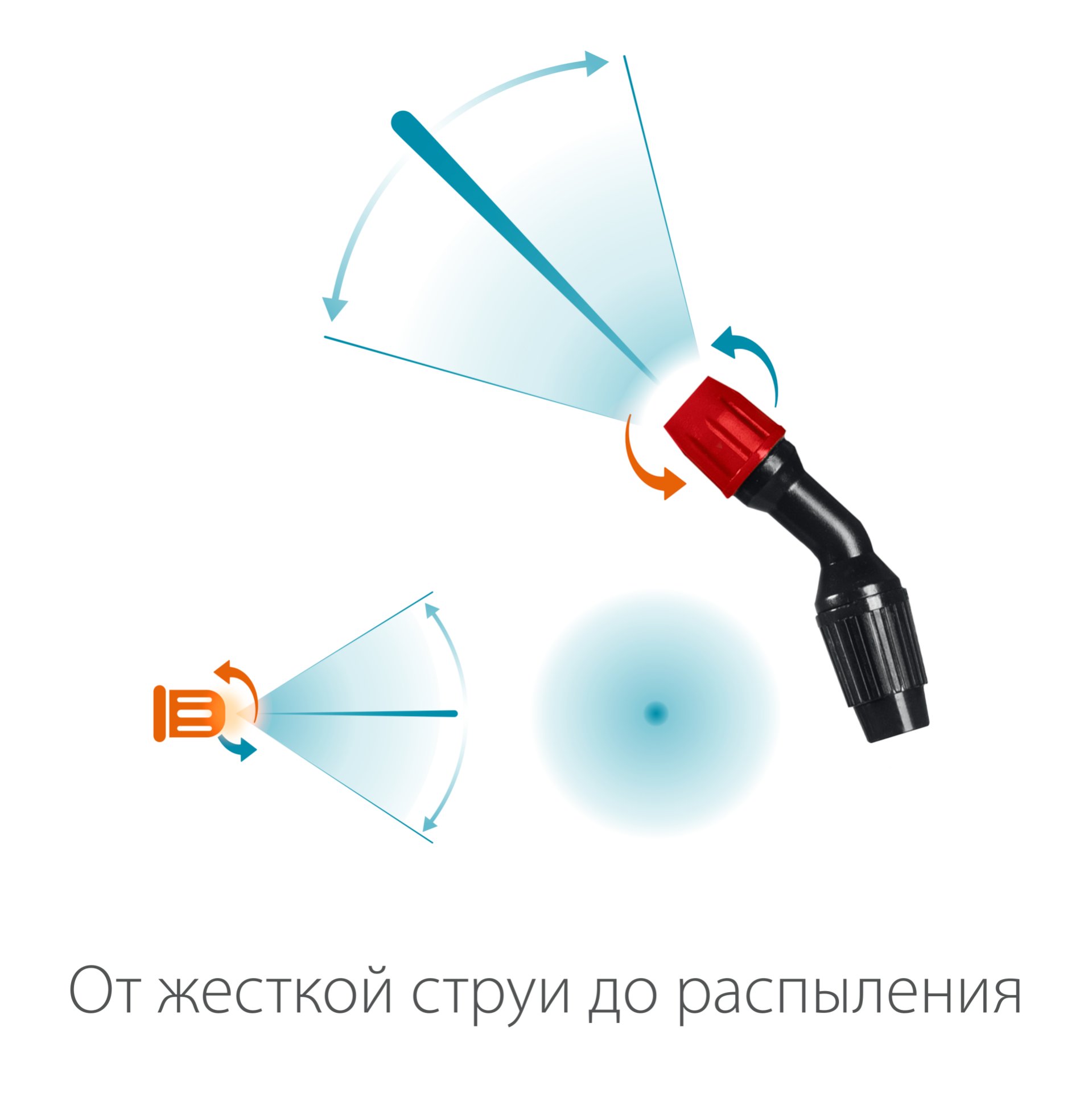 GRINDA TS-8, 8 л, широкая горловина, устойчивое днище, переносной опрыскиватель (8-425117)