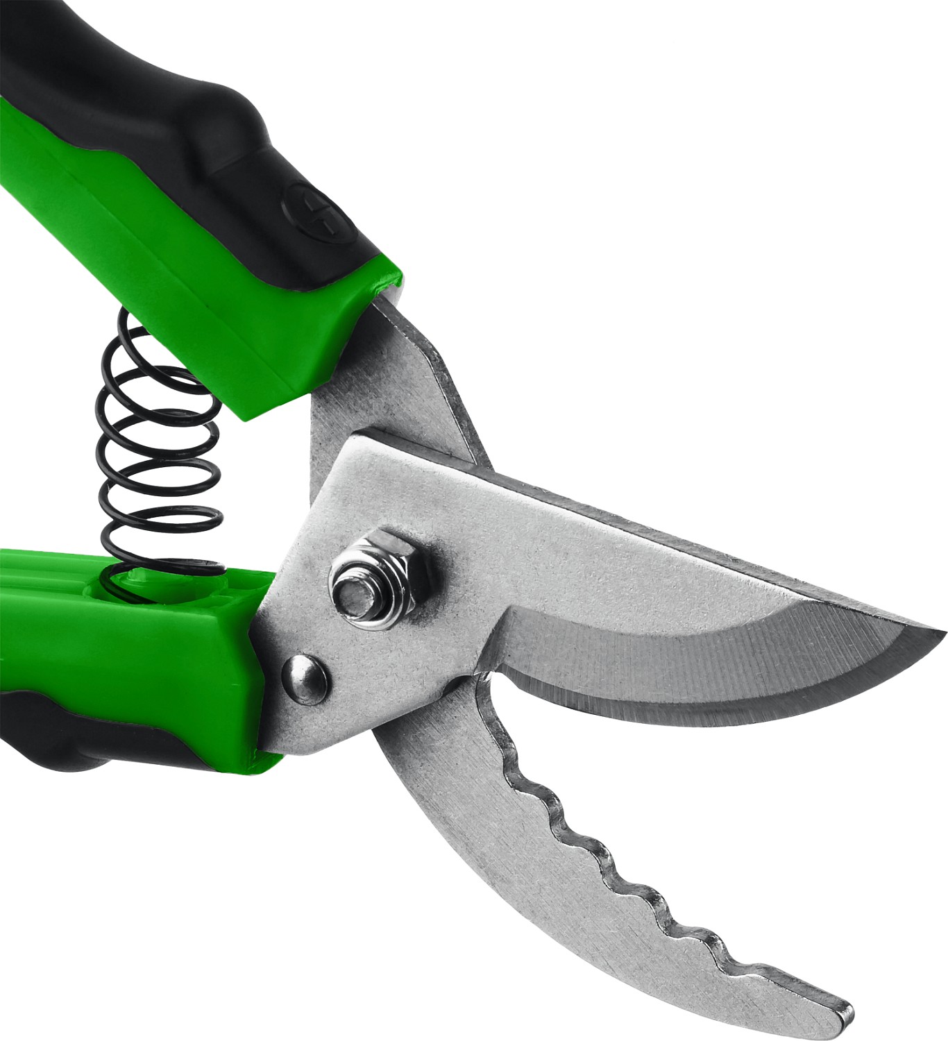 РОСТОК PC-55, 220 мм, стальные закаленные лезвия, двухкомпонентные рукоятки, плоскостной секатор (40203)