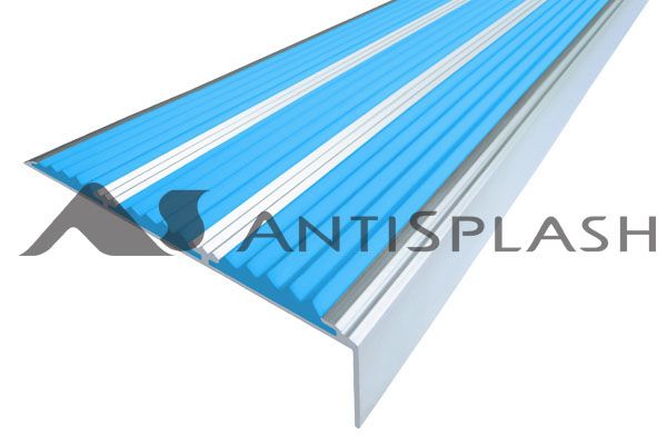 Алюминиевый угол-порог АУ-98, 1000 мм, голубой