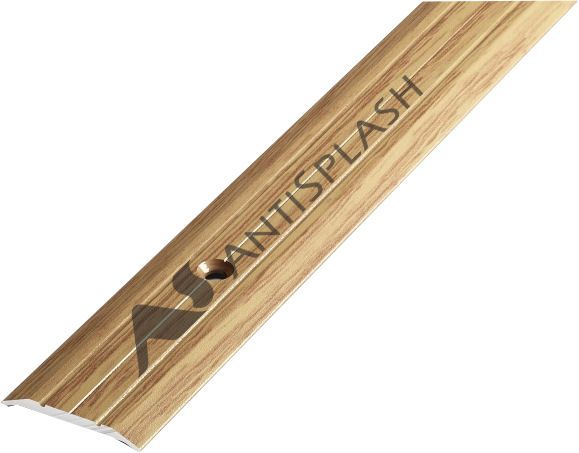 Порог алюминиевый  ПС-01 25x3x2700 мм, дуб универсальный