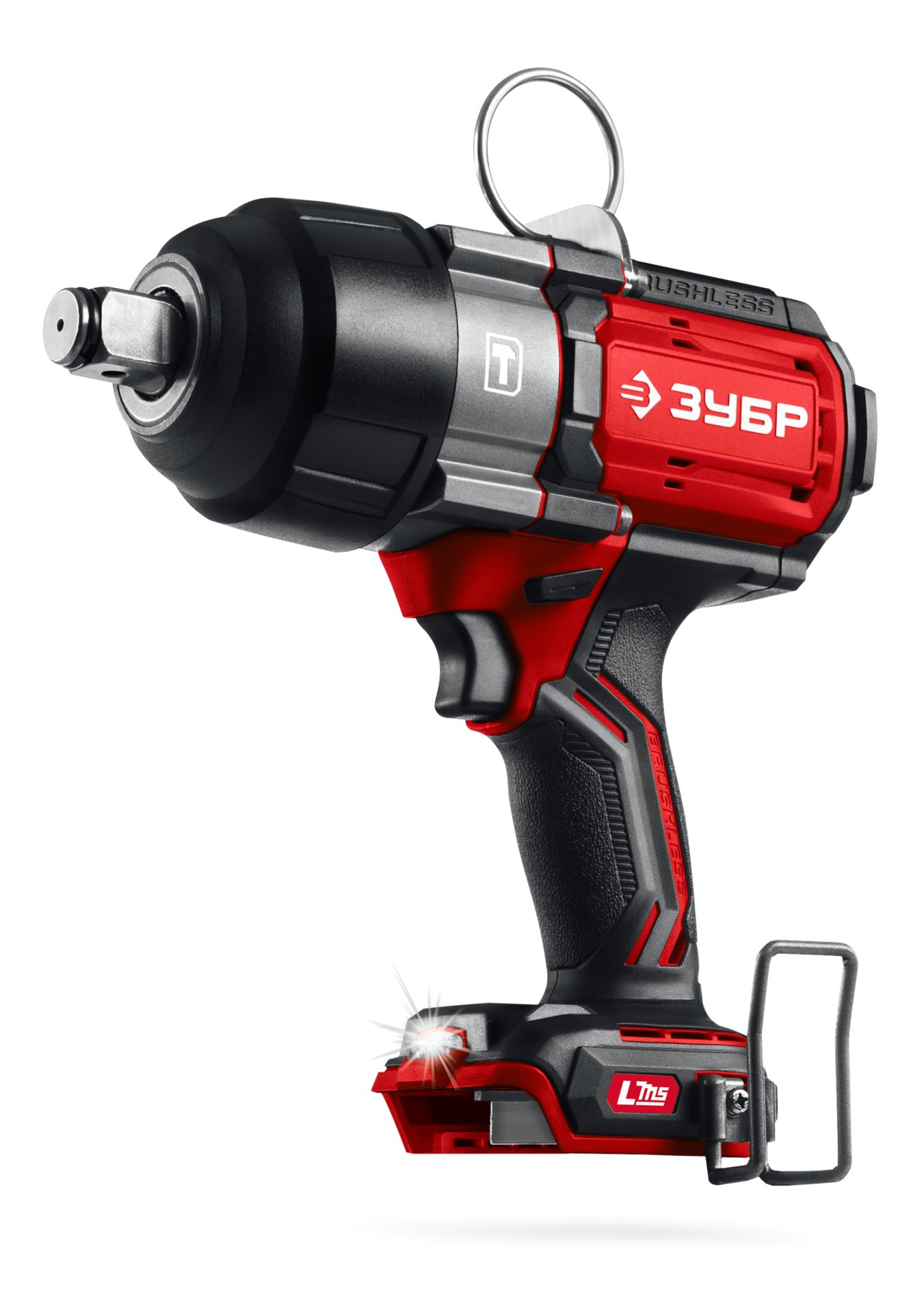 ЗУБР 20 В, 1000 Н·м, без АКБ (LMS), бесщеточный ударный гайковерт (ГБУ-1000)