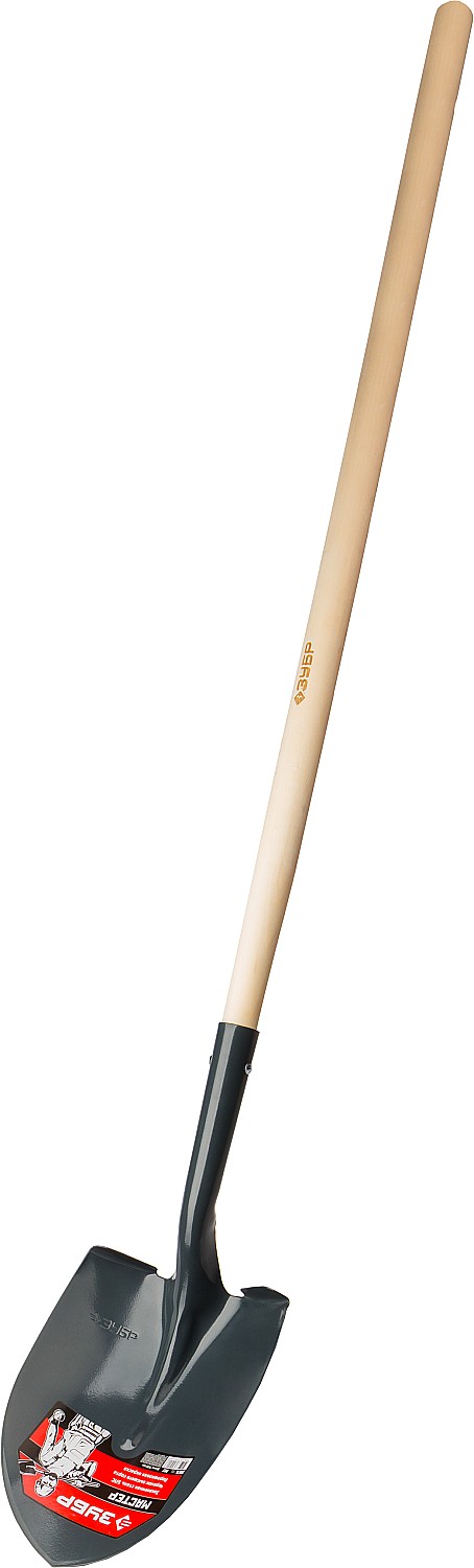 ЗУБР Мастер, 150 см, деревянный черенок в/с, штыковая лопата, тип ЛСГ, закаленное полотно (39575)