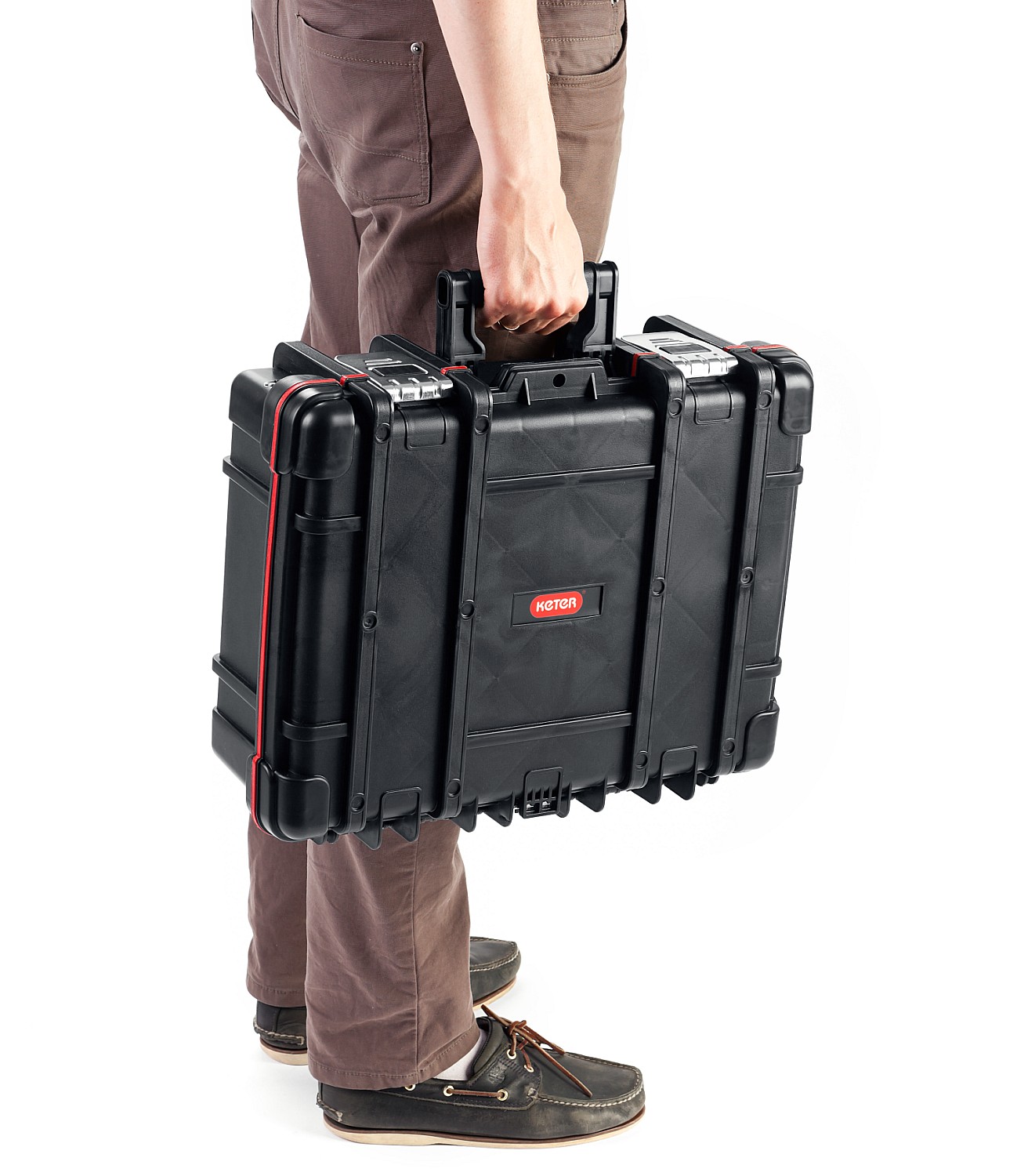 KETER TECHNICAN, 480 х 380 х 175 мм, (19″), ящик-органайзер с 9 регулируемыми ячейками + съемный внутренний органайзер с 4 ячейками (38395-19)