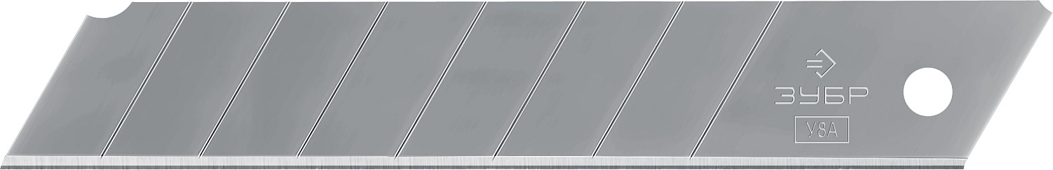 ЗУБР 18 мм, 10 шт, сегментированные лезвия, Профессионал (09710-18-10)
