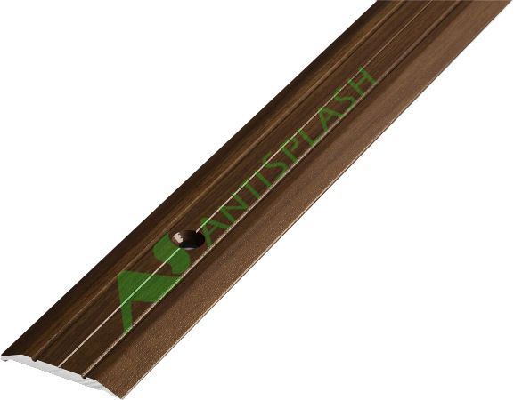 Порог алюминиевый  ПС-01 25x3x1800 мм, венге