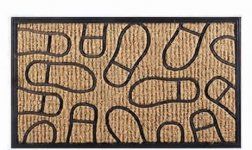 Коврик кокосовый «Следы» 400x600x10 мм