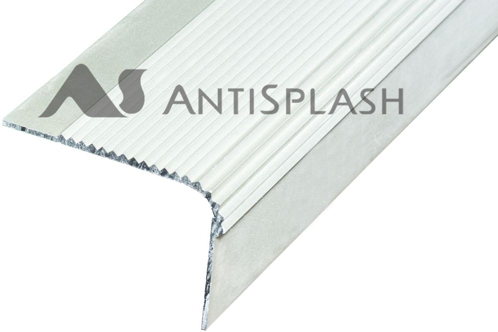 Порог алюминиевый  угловой Д-14 47,1x32x1800 мм, Серебро НЕ